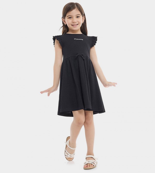 R&B  Dresses - Black Casual Dress