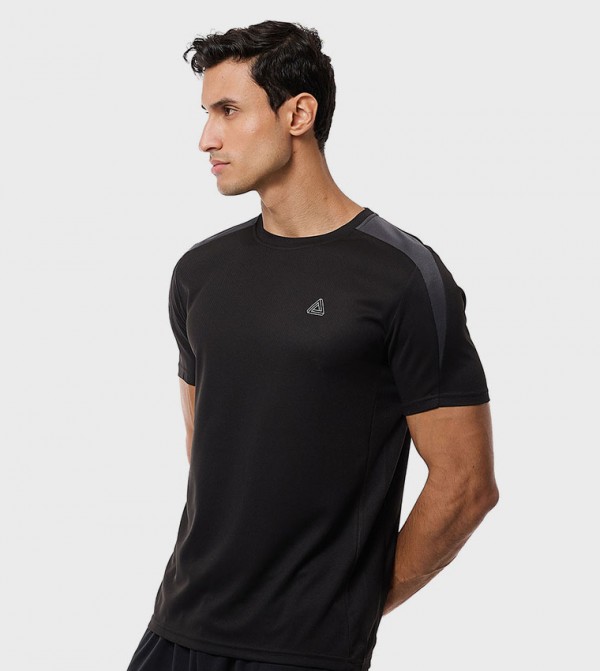 أر آند بي  ملابس - أسود T-Shirts & Vests