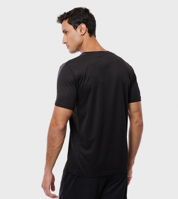 أر آند بي  ملابس - أسود T-Shirts & Vests