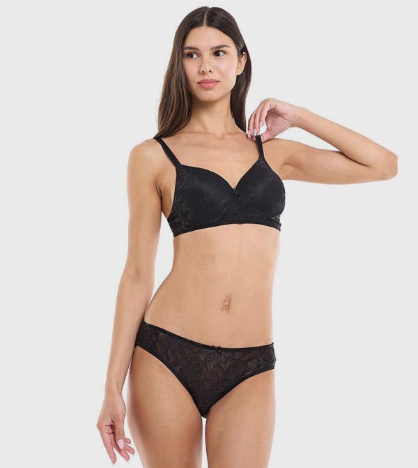 R&B  Lingerie - Black Bras