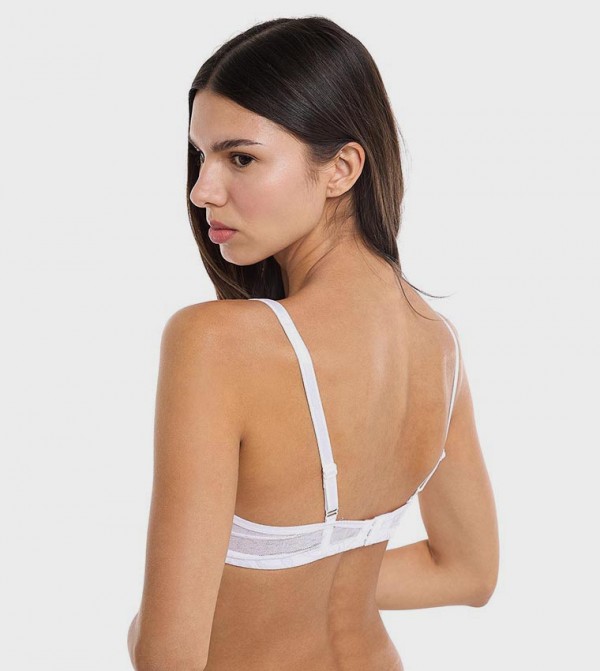 R&B  Lingerie - White Bras