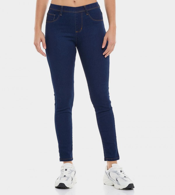 R&B  Jeans - Dark Blue Jeggings