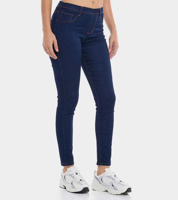 R&B  Jeans - Dark Blue Jeggings