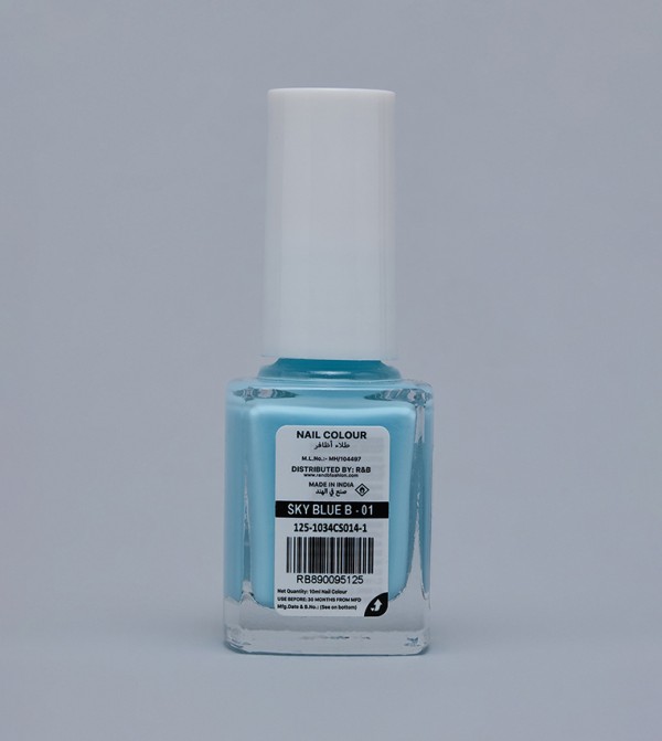 R&B  Beauty - Sky Blue Nail Polish