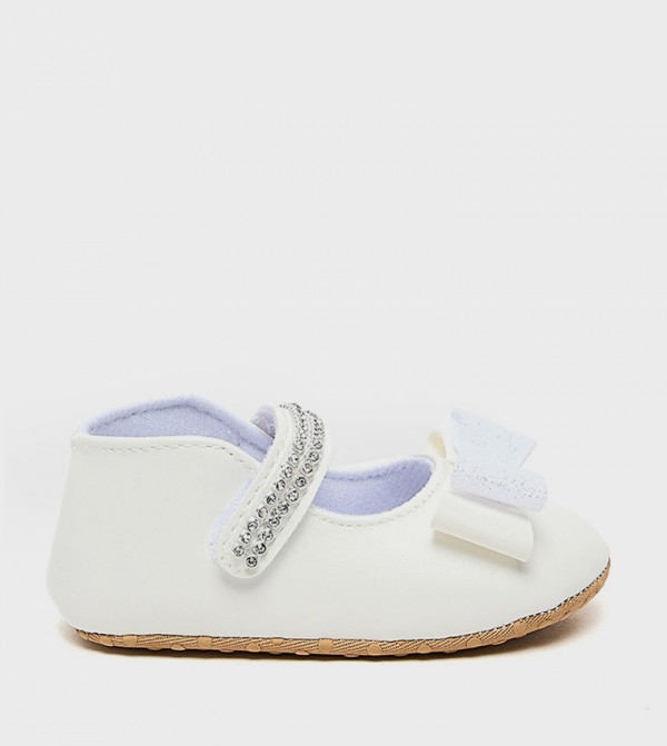R&B  Booties - White Booties