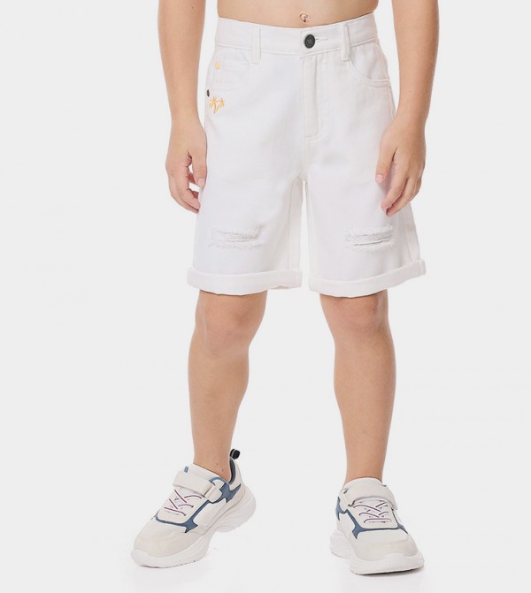 R&B R&B - White Shorts