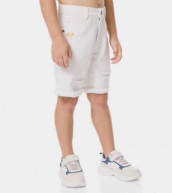 R&B R&B - White Shorts