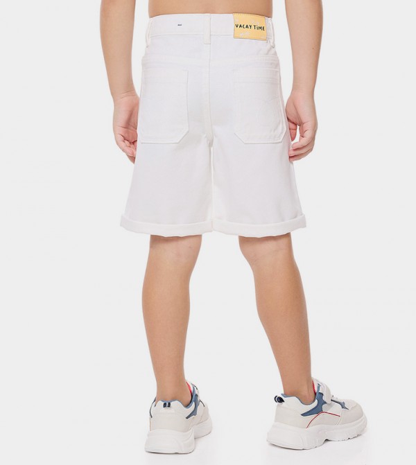 R&B R&B - White Shorts