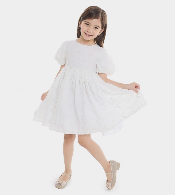 R&B  Dresses - White Casual Dress