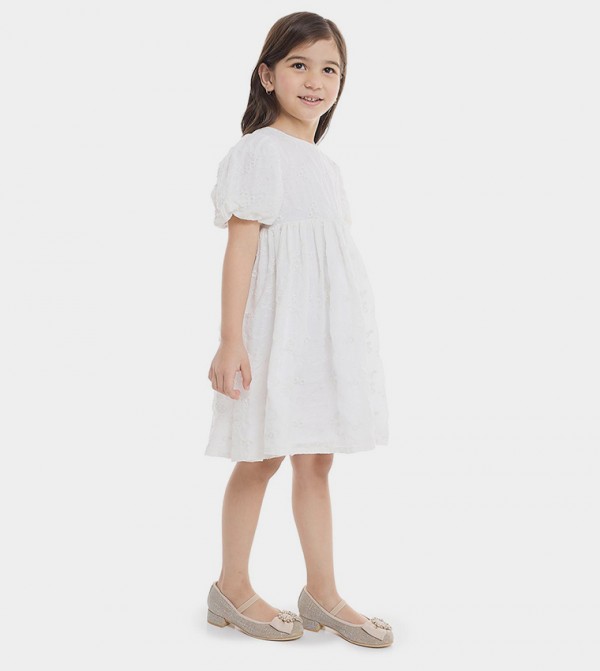 R&B  Dresses - White Casual Dress