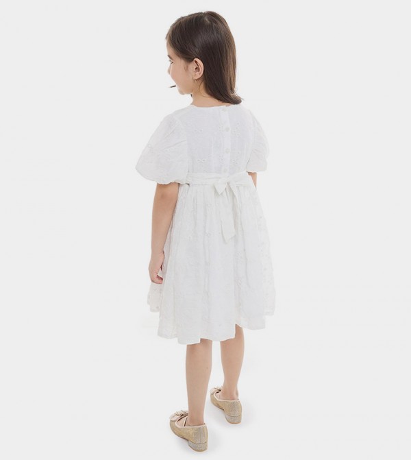 R&B  Dresses - White Casual Dress