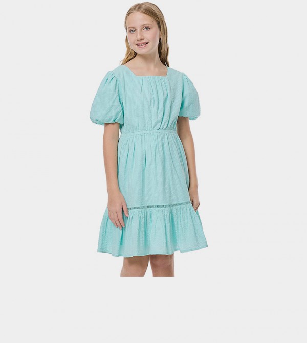 R&B  - Turquoise Casual Dress