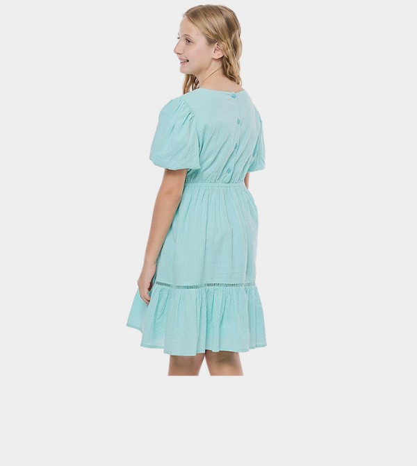 R&B  - Turquoise Casual Dress