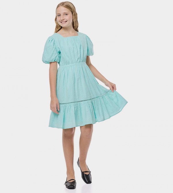 R&B  - Turquoise Casual Dress
