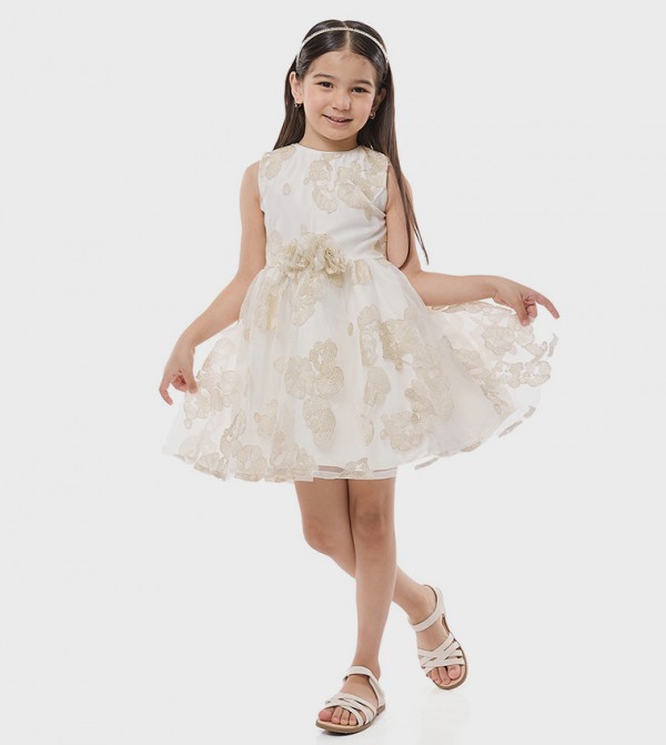 R&B  - Beige Casual Dress