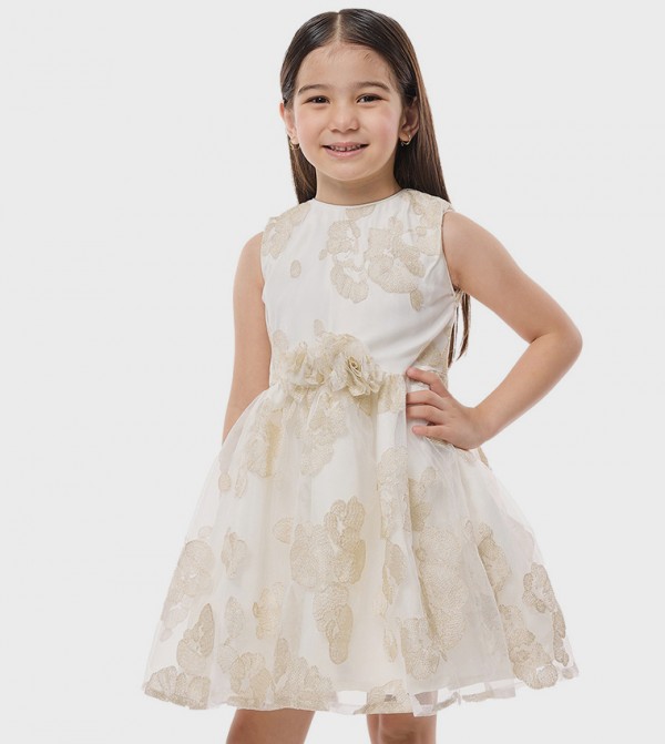 R&B  - Beige Casual Dress