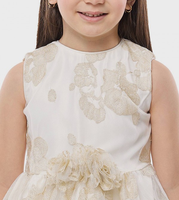 R&B  - Beige Casual Dress