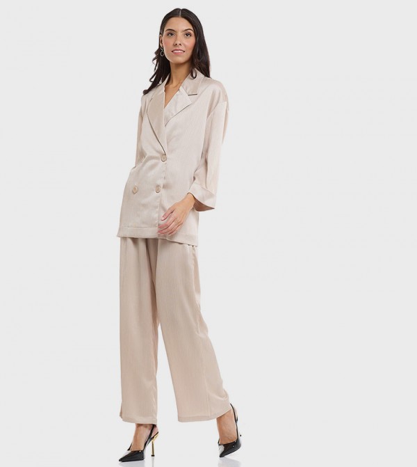 R&B  Pants & Leggings - Sand Casual Pants