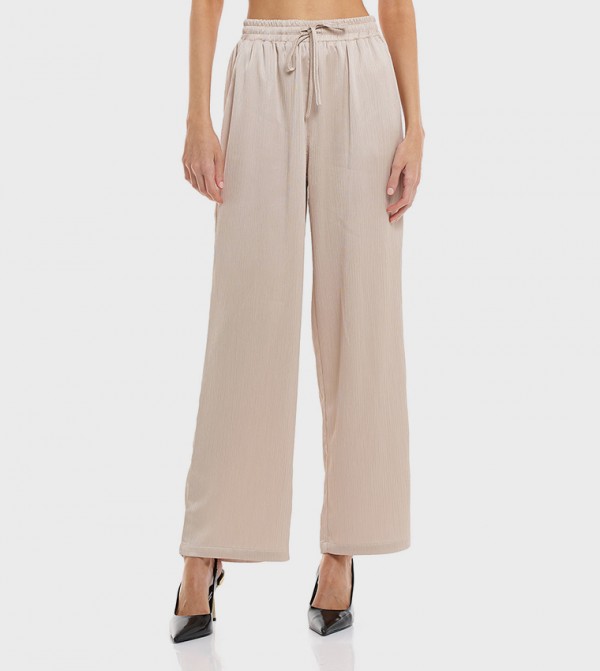 R&B  Pants & Leggings - Sand Casual Pants