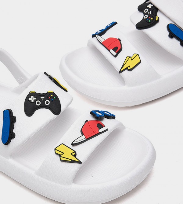 R&B R&B - Ivory Casual Sandals