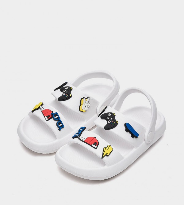 R&B R&B - Ivory Casual Sandals