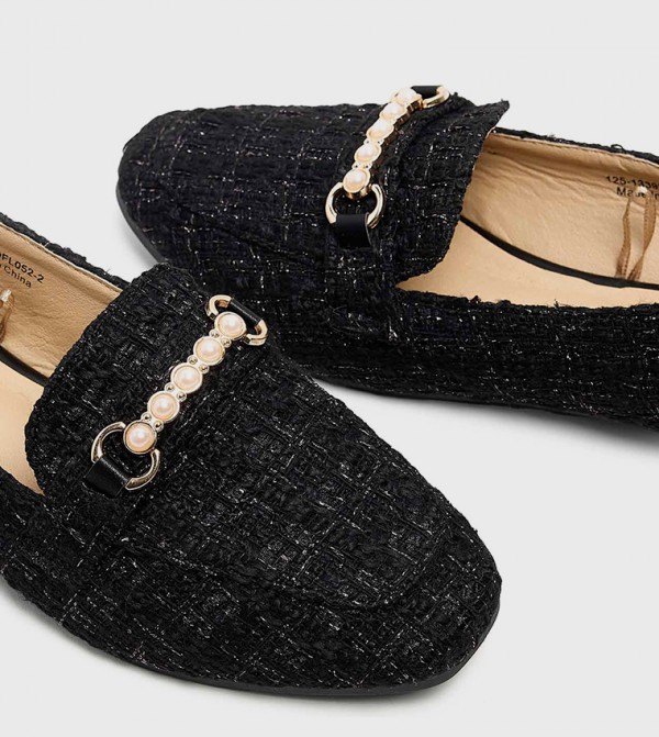 R&B  Loafers & Mocassins - Black undefined