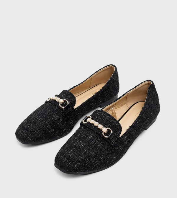 R&B  Loafers & Mocassins - Black undefined
