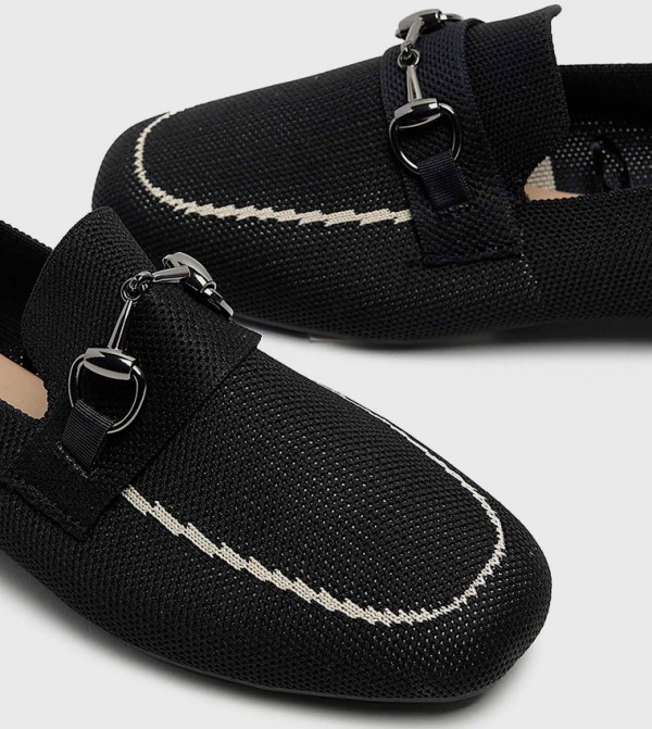 R&B  Loafers & Mocassins - Black undefined