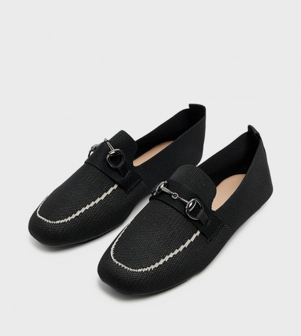 R&B  Loafers & Mocassins - Black undefined