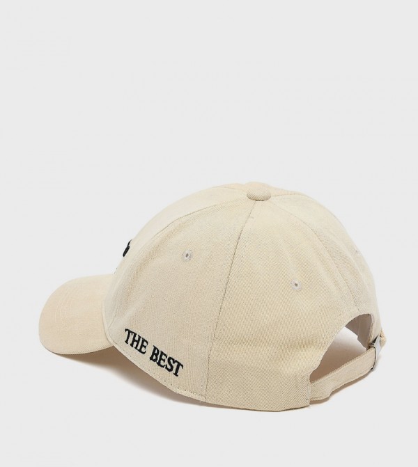 أر آند بي  كاب وقبعات - بيج Baseball Caps