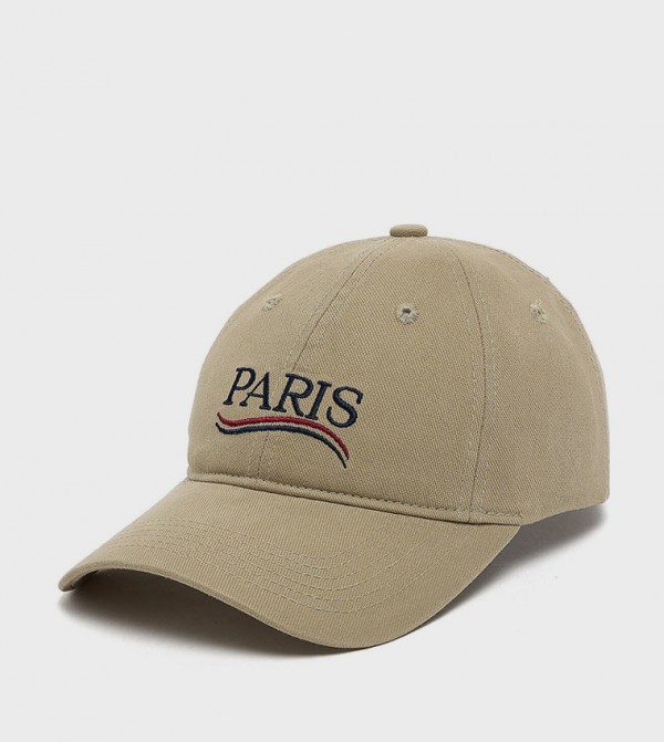 R&B  Caps & Hats - Khaki Baseball Caps