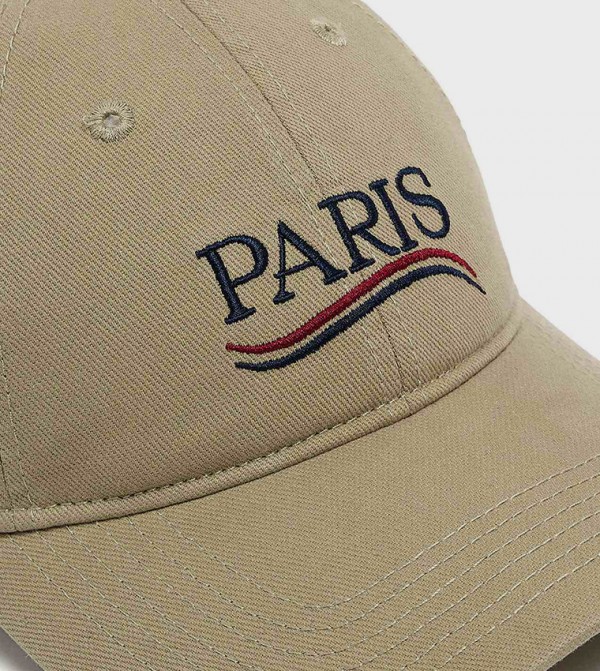 R&B  Caps & Hats - Khaki Baseball Caps