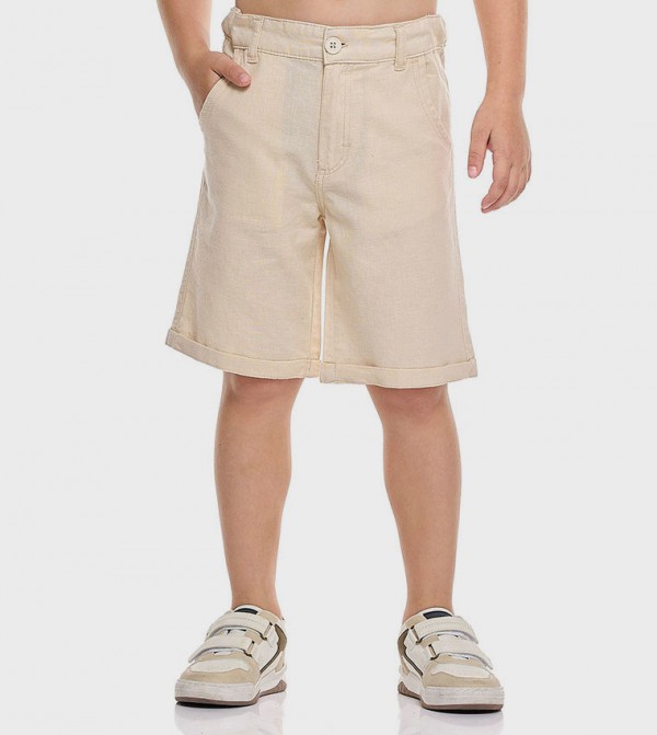 R&B R&B - Beige Shorts