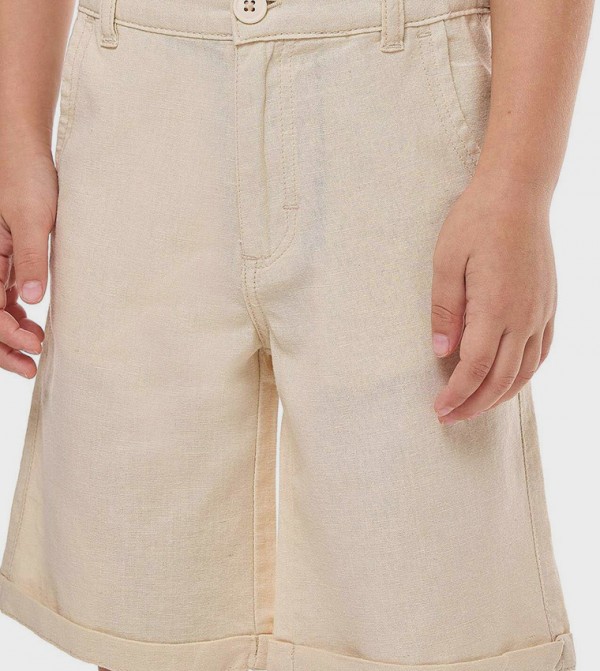 R&B R&B - Beige Shorts