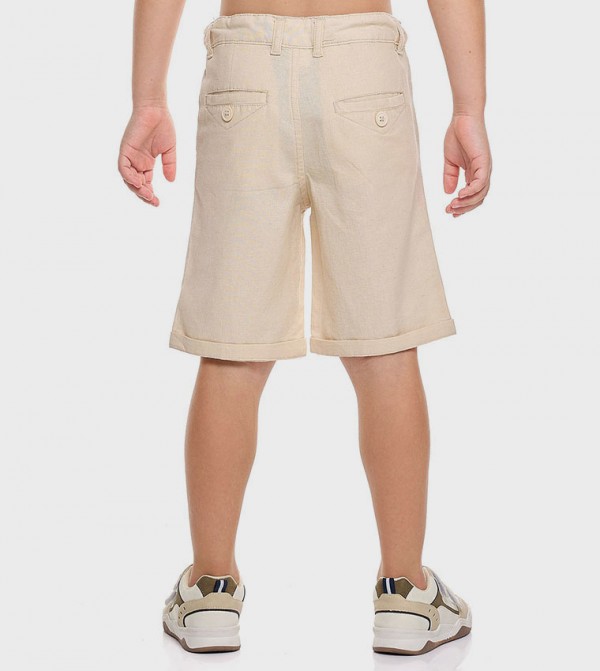 R&B R&B - Beige Shorts