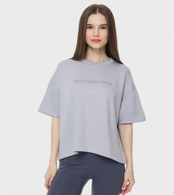 R&B  Sportswear - Grey Tops