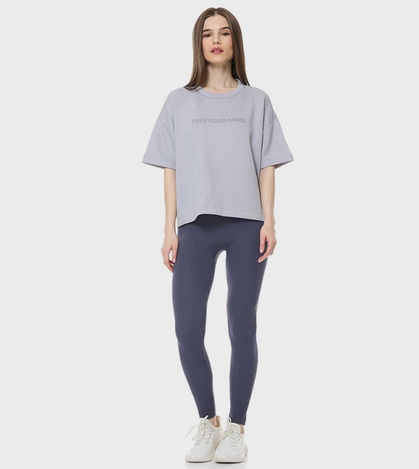 R&B  Sportswear - Grey Tops