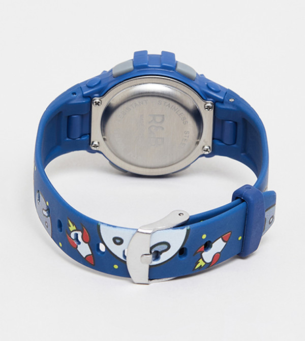 أر آند بي  ساعات - كحلي مزرق  ساعات رقمية