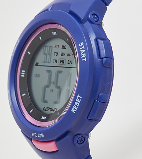 أر آند بي  ساعات - كحلي مزرق  ساعات رقمية