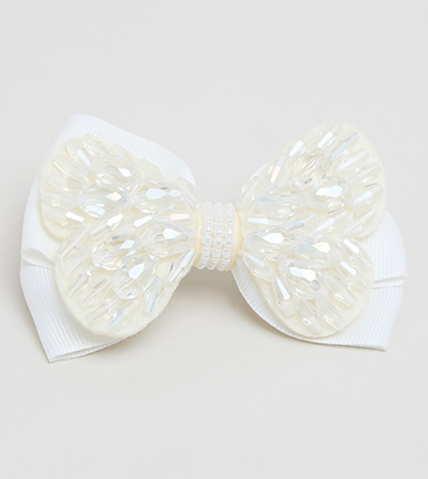 R&B  Hair Accessories - Ivory Hair Clips