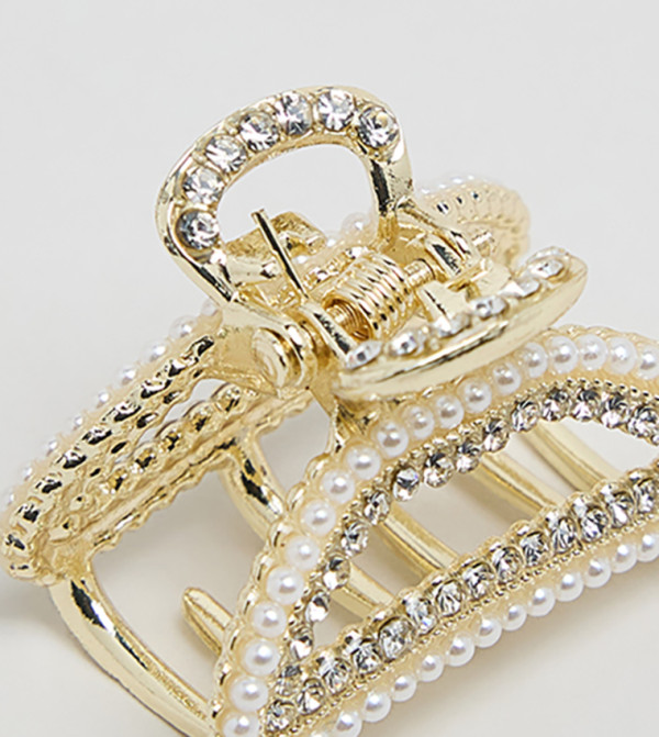 R&B  Hair Clips - Gold Hair Clips