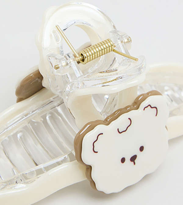 R&B  Hair Accessories - Beige Hair Clips