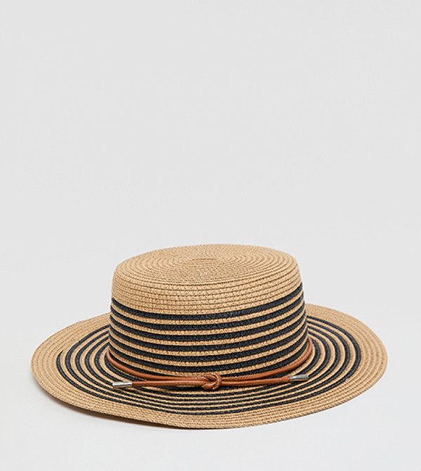 R&B  Caps & Hats - Beige Hats