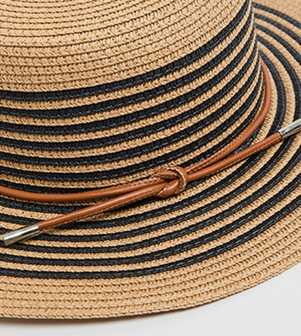 R&B  Caps & Hats - Beige Hats