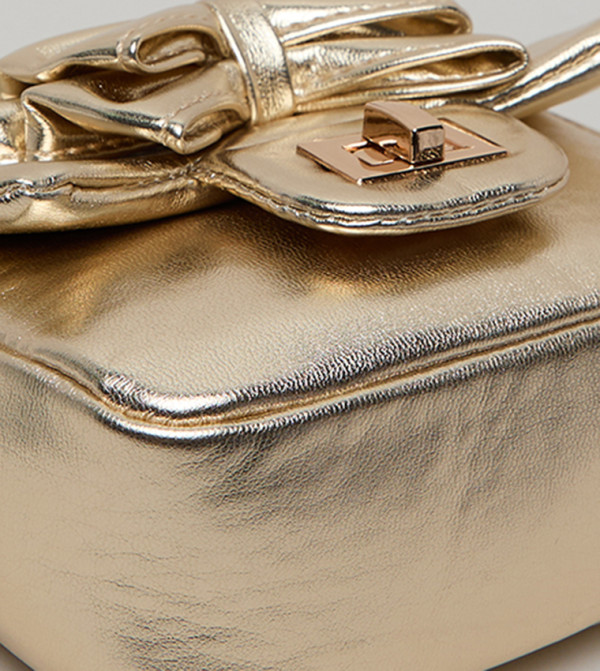 أر آند بي  حقائب - ذهبي Shoulder Bag