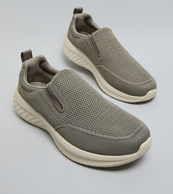 أر آند بي  أحذية سهلة الارتداء - كاكي سهل الارتداء