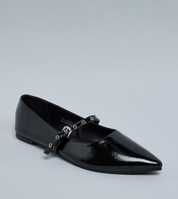 R&B Mary Janes - Black Mary Janes