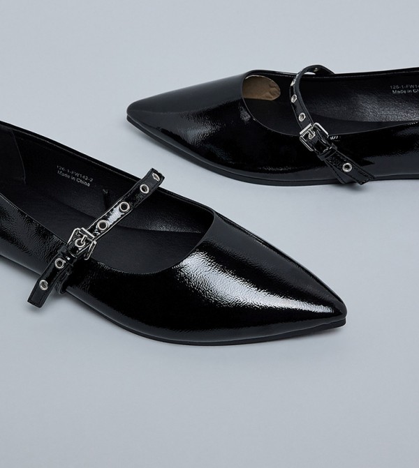 R&B Mary Janes - Black Mary Janes