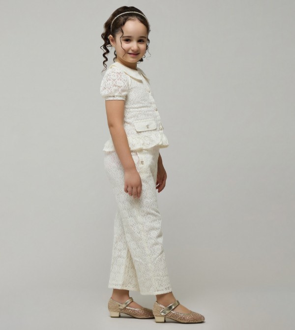 أر آند بي أر آند بي - عاجي  فستان كاجوال 