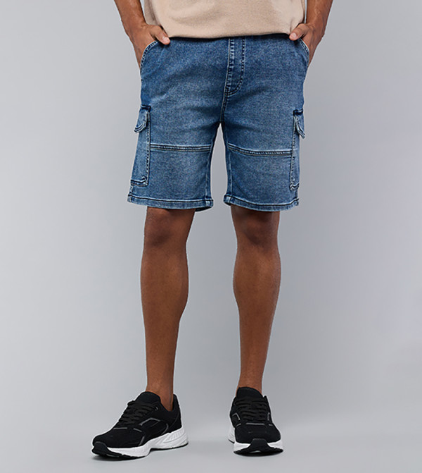 أر آند بي  ملابس - أزرق غامق  Straight Jeans